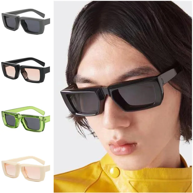 

NEW Sunglasses Men Concave Sun Glasses Oversize Frame Adumbral Anti-UV Spectacles Personality Eyeglasses Simplity Ornamental