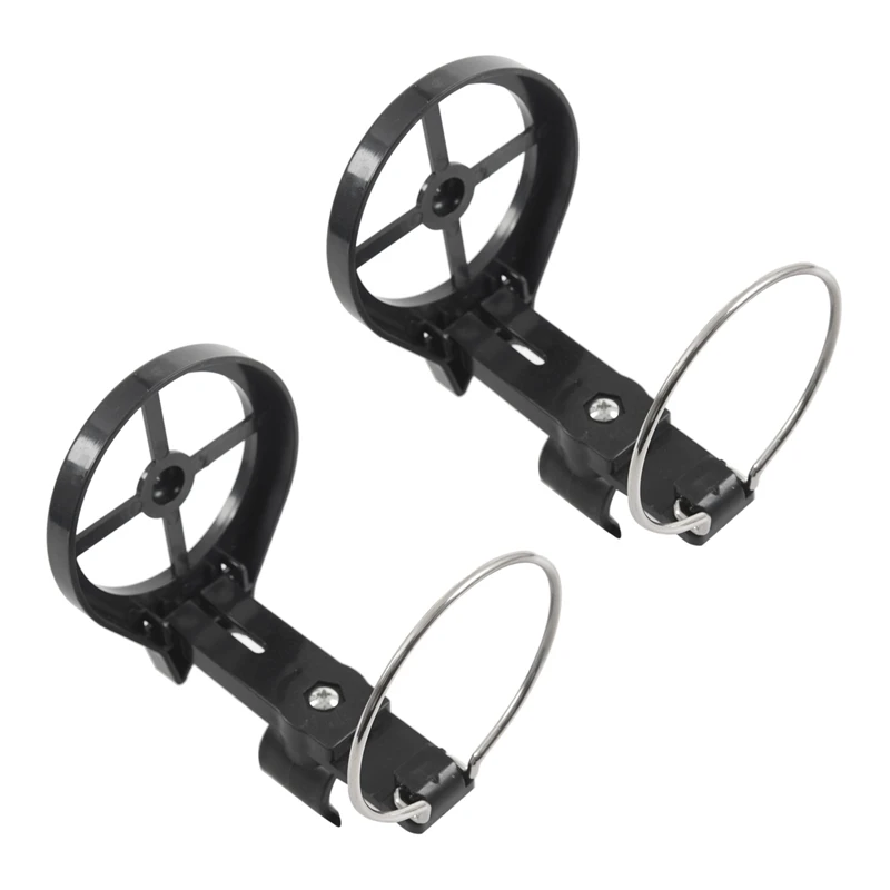 

2X Folding Director's Chair Side Table Outdoor Camping Fishing With Cup Holder Fishing Chair Accessories