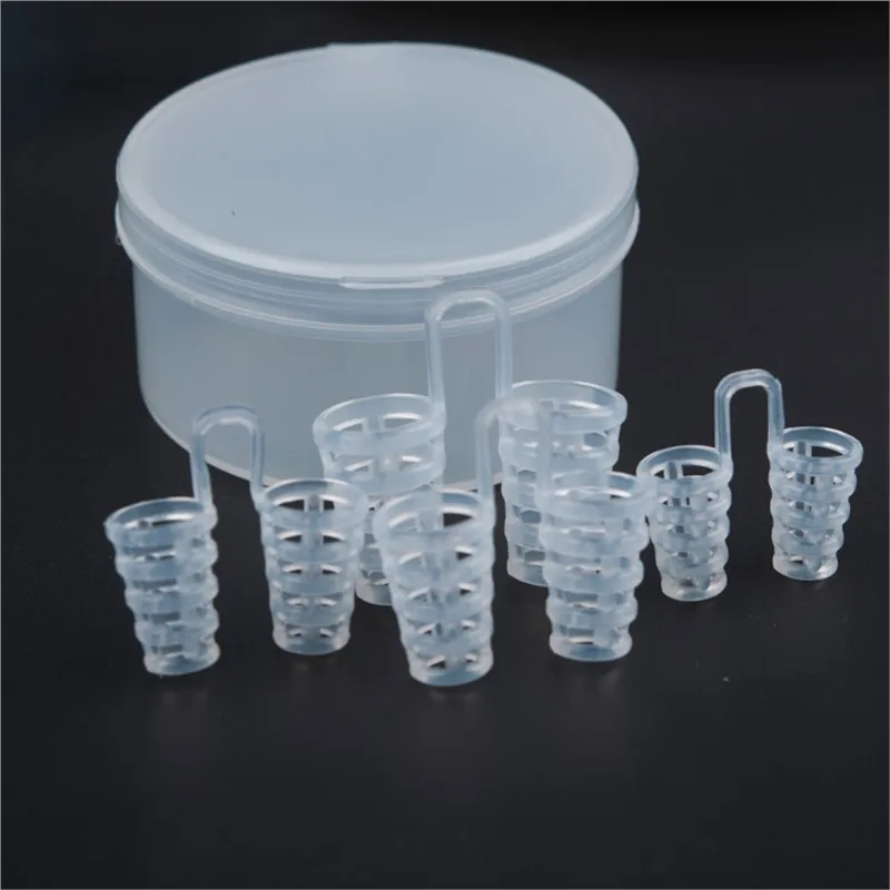 

4Pcs Neusdilatator Anti Snurken Voor Slaap Snore Stopper Anti-Snurken Man Hollow Neus Ademen Aid Antisnoring Stille anti Ronco