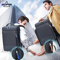 BOPAI Men Backpack Expandable Weekend Work Travel Back Pack Male Waterproof 15 6 Inch Laptop Anti Theft Business Backpacking
