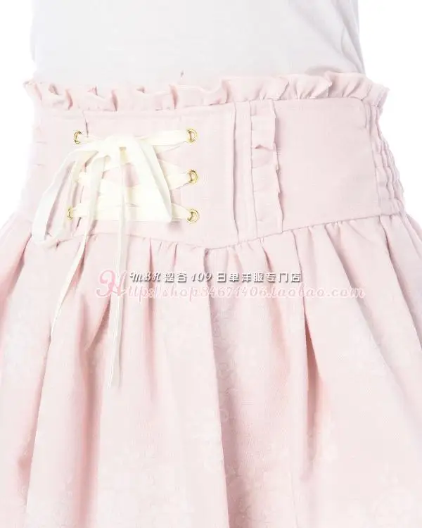 Распродажа юбки с высокой талией Лизы из японской бархатной ленты Флокированным