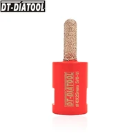 dia 8mm diamond coated drilling bits for mortar removal m14 thread vacuum brazed coarse brick finger bit with long life