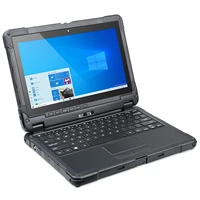 tablet pc 2 in 1 rugged laptop computer with 4g sim card slot barcode scanner 500gb hhd disk optional