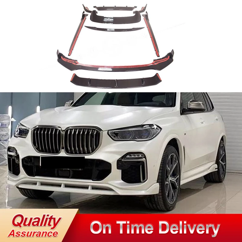 

Комплект для тела X5 G05 MBM, передняя губа, задняя диффузор, боковая юбка, крыша, крыло, бампер, утка, распределитель губ, аксессуары