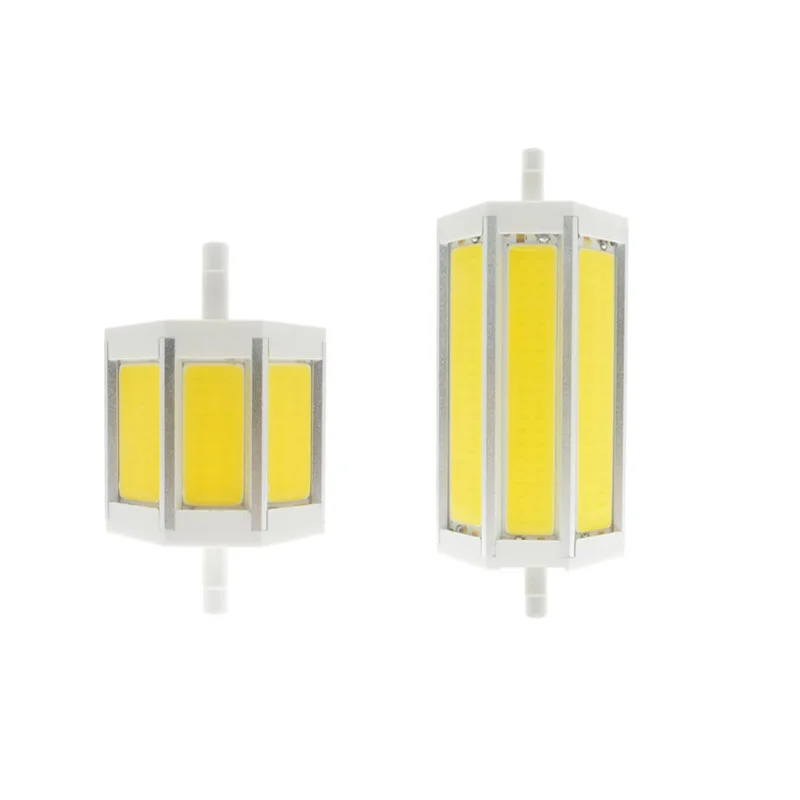 

1pcs Horizontal Plug Lamp LED Bulb 15W 30W COB LED R7S COB Corn Light Lamp AC85V-265V lightingHome Replace Halogen Lamp