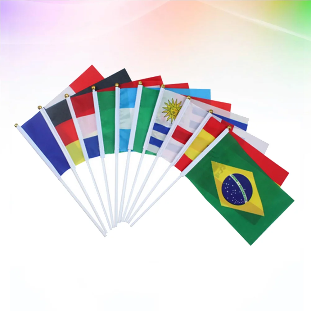 

Flags Flag Stick World Hand Country Heldmini National Small Cup Football European International Buntingsticks Toothpick