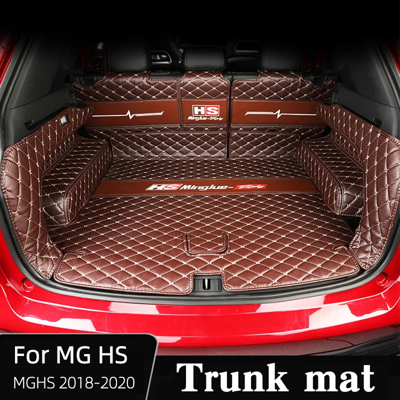 

TPE Trunk Frunk Mats For MG HS MGHS 2018 2019 2020 All-Weather Cargo Liners Car Boot Lower Compartment