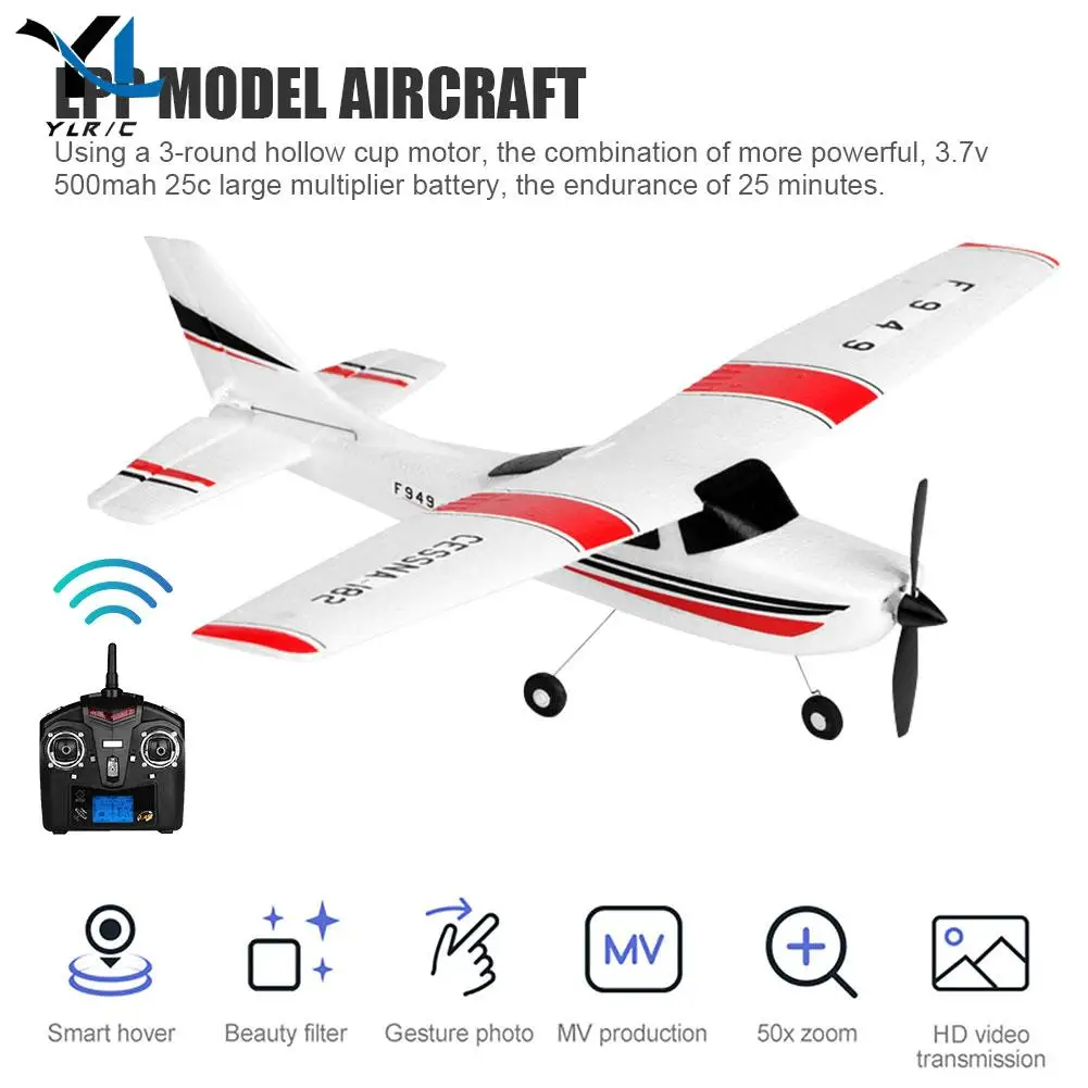 Wltoys F949S RC самолет 3D Полет 2 4G 3Ch неподвижное крыло Дрон с 3-Aixs обновленный гироскоп