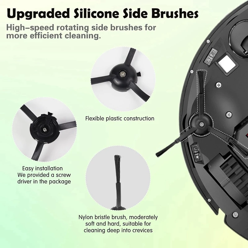 Для Roborock Q5 Max+/Q5 Duoroller+ робот-пылесос основная боковая щетка фильтр Hepa мешки для