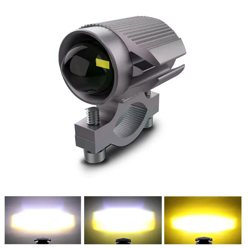 

Дополнительный налобный фонарь для мотоцикла, маяк, 12 В, 24 В, освещение, проектор, линзы, фары дальнего света для электрических внедорожников, фотоаксессуары