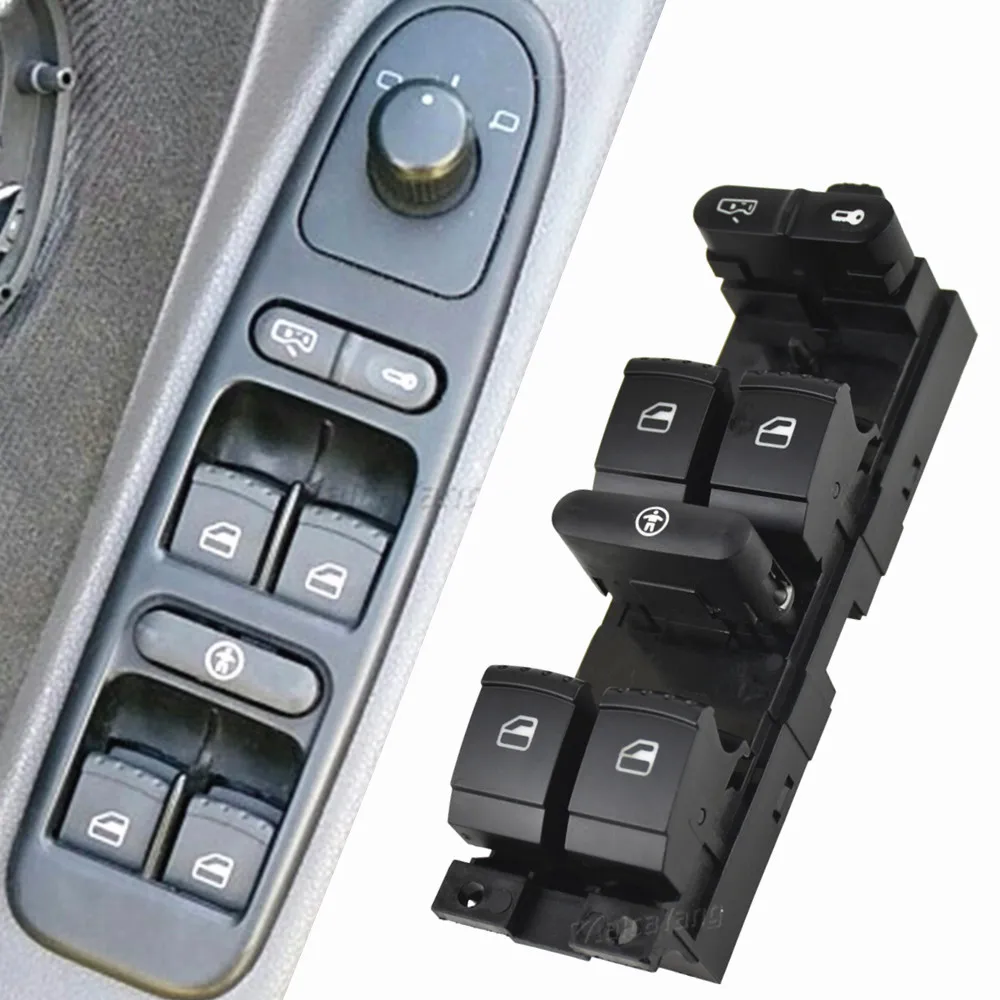 1J 4959857 Главный переключатель оконной панели для VW Passat Golf Jetta MK4 B5 1999 2000 2001 2002 2003 2004