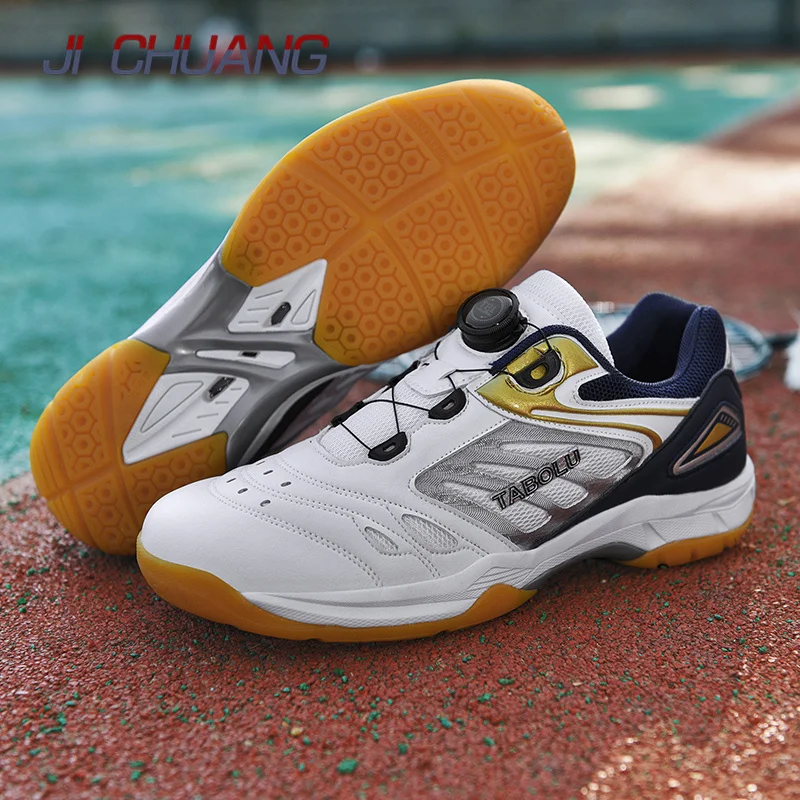 2023 Badminton Shoes for Men Women Sports Professional Volleyball Sneakers Men Breathable Lightweight Outdoor Table Tennis Shoes