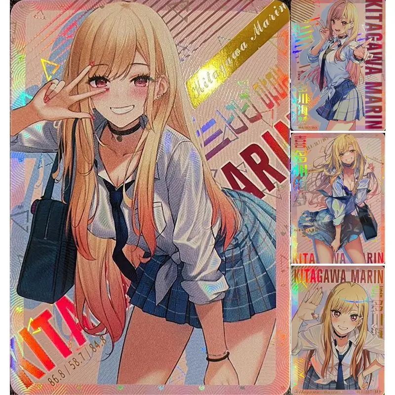 

Аниме Китагава Марин Мой наряд Дарлинг двухмерные периферийные детские игрушки подарок на Рождество День рождения Настольная Игра карточка