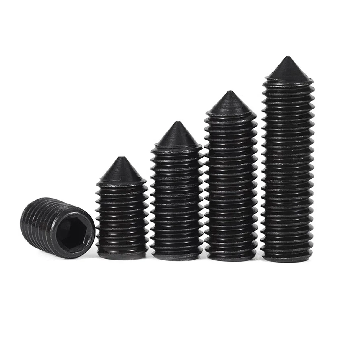 M2 5 M3 M4 M5 M6 M8 M10 M12 M14 M16 класс 12 9 черная углеродистая сталь шестигранная