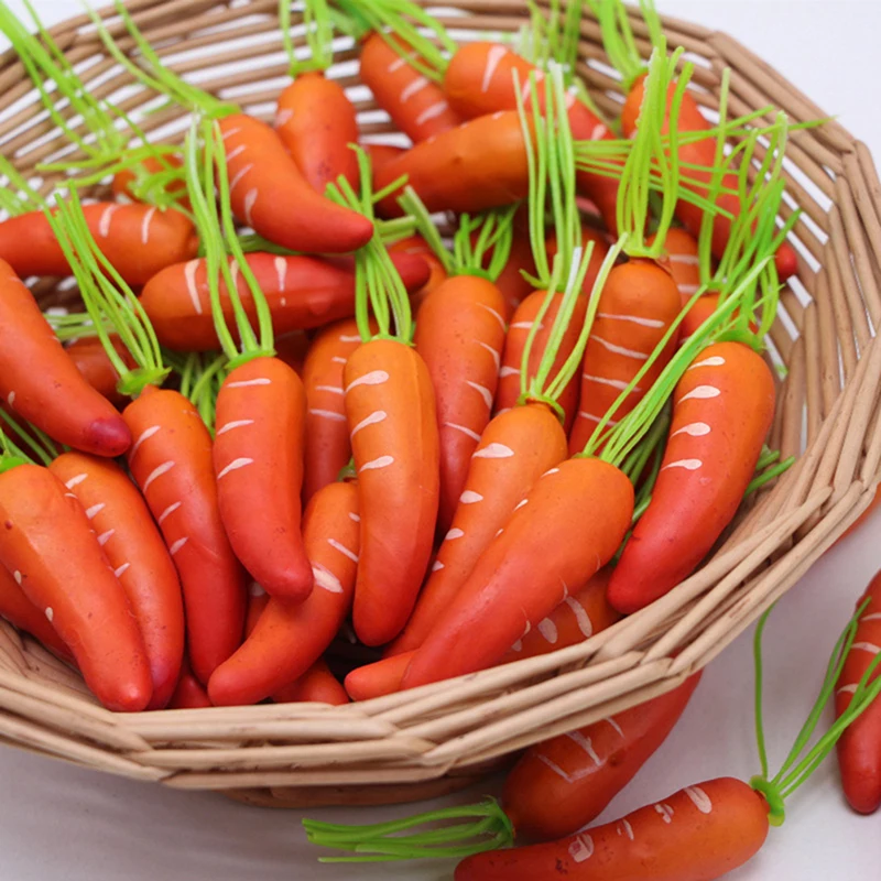 

5/10 шт., декоративная имитация моркови