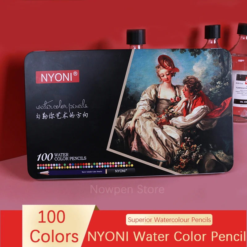 Set Professional Water-soluble Artist Level Drawing School A