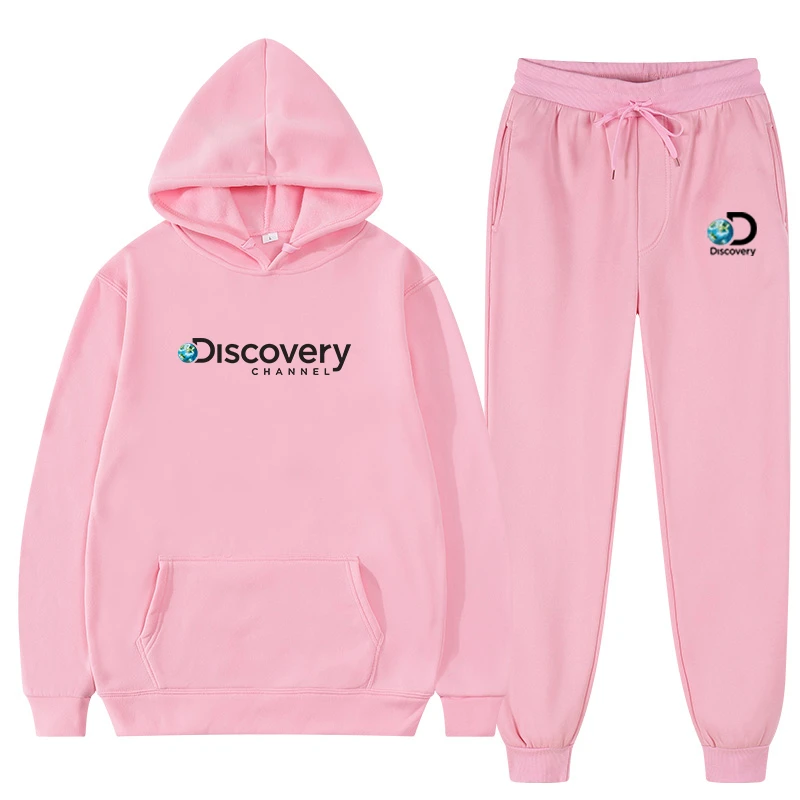 Hoodie+Sports Pants Men's Set Two Piece Sweater Men's and Women's Belt Set 2023 Spring Women's Sports Jogging