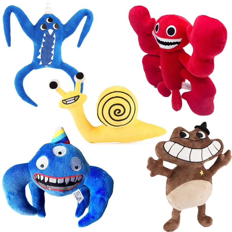 

New 25cm Garten of BanBan Plush Toys Creepy Spider Jumbojosh Opila Bird Plush Doll Horror Game Green Monster Stuffed
