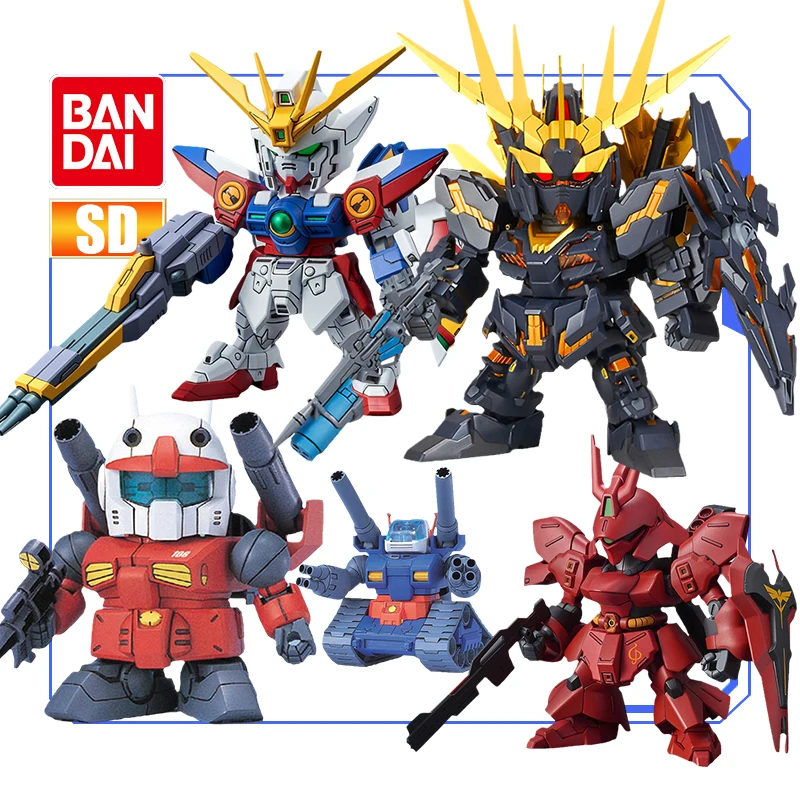

Bandai оригинальный Gundam Astray Red Frame мобильный костюм семена SDEX Единорог Сборная модель экшн-фигурка коллекционная игрушка подарок на день рожде...