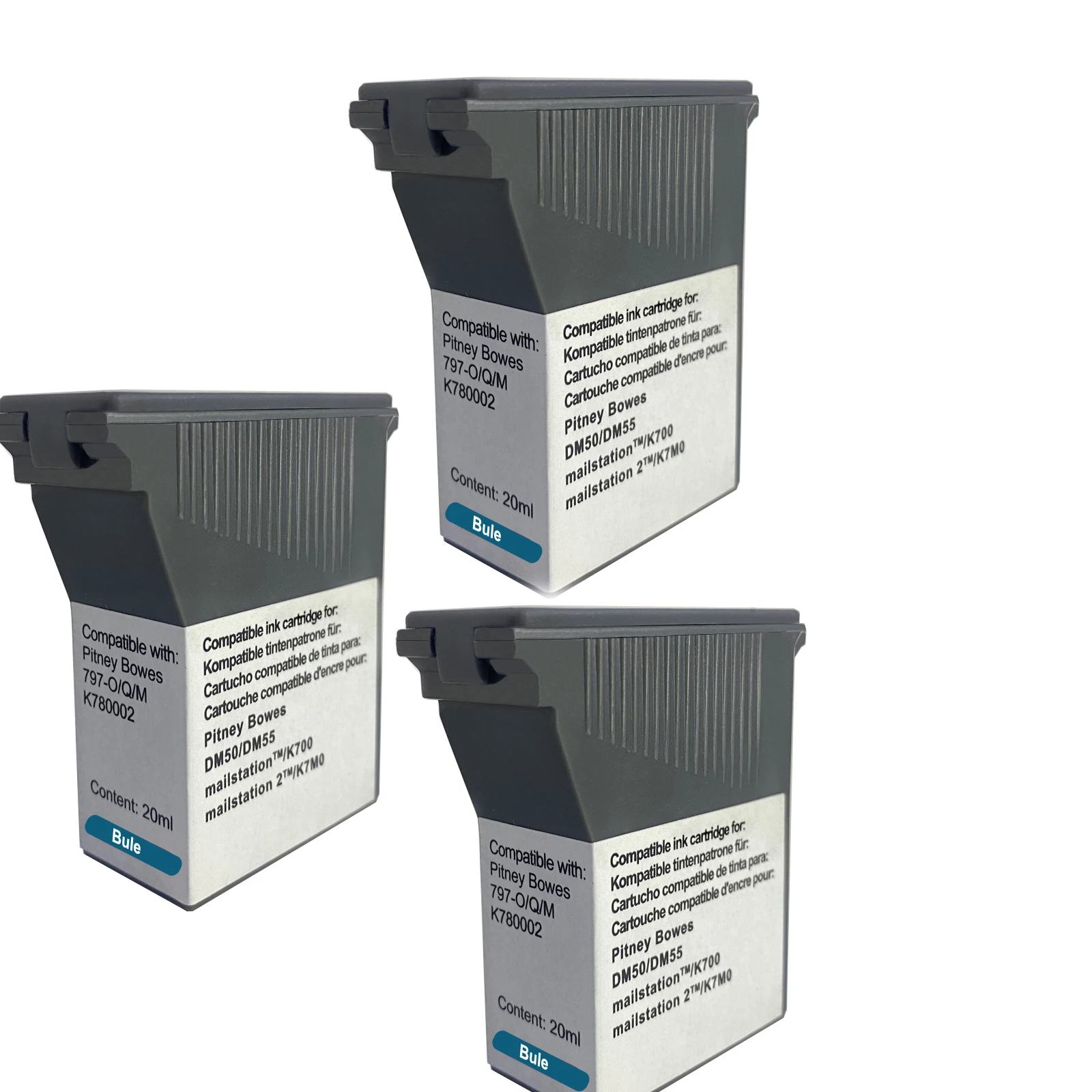 797-0 Совместимый с чернилами измеритель почтовых расходов Bule для Pitney Bowes DM50 DM55 K700