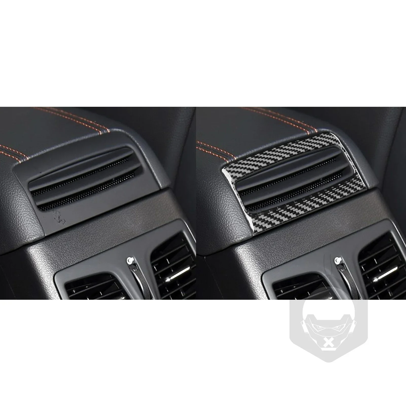 Для Hyundai Sotana 2015-2017 задний подлокотник из настоящего углеродного волокна