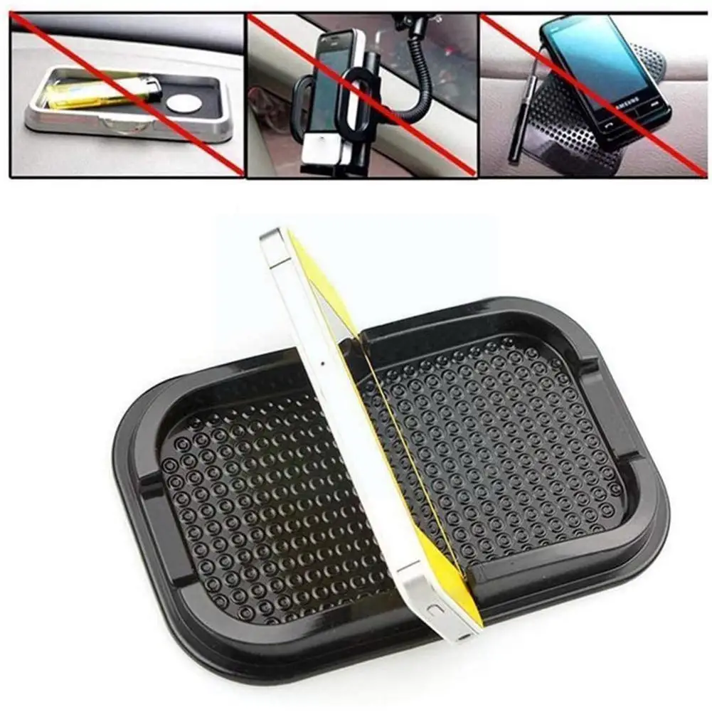 

Car Dashboard Mat Auto Phone Holder Non Slip Sticky Accessories Pad Slide Phone Mat Dashboard Car Mount Anti Dash Silicone