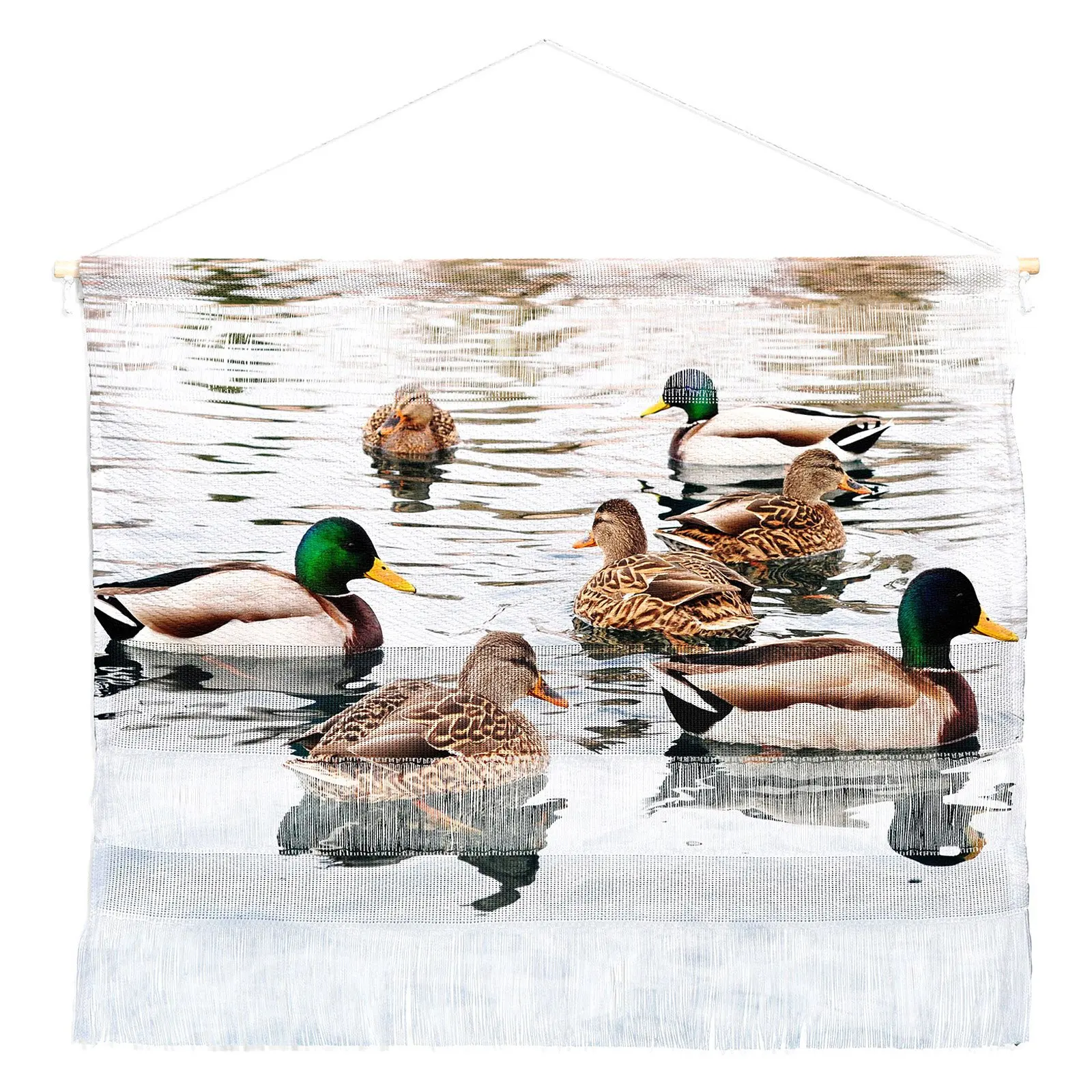 

Free Shipping Lisa Argyropoulos Ducks Wall Hanging