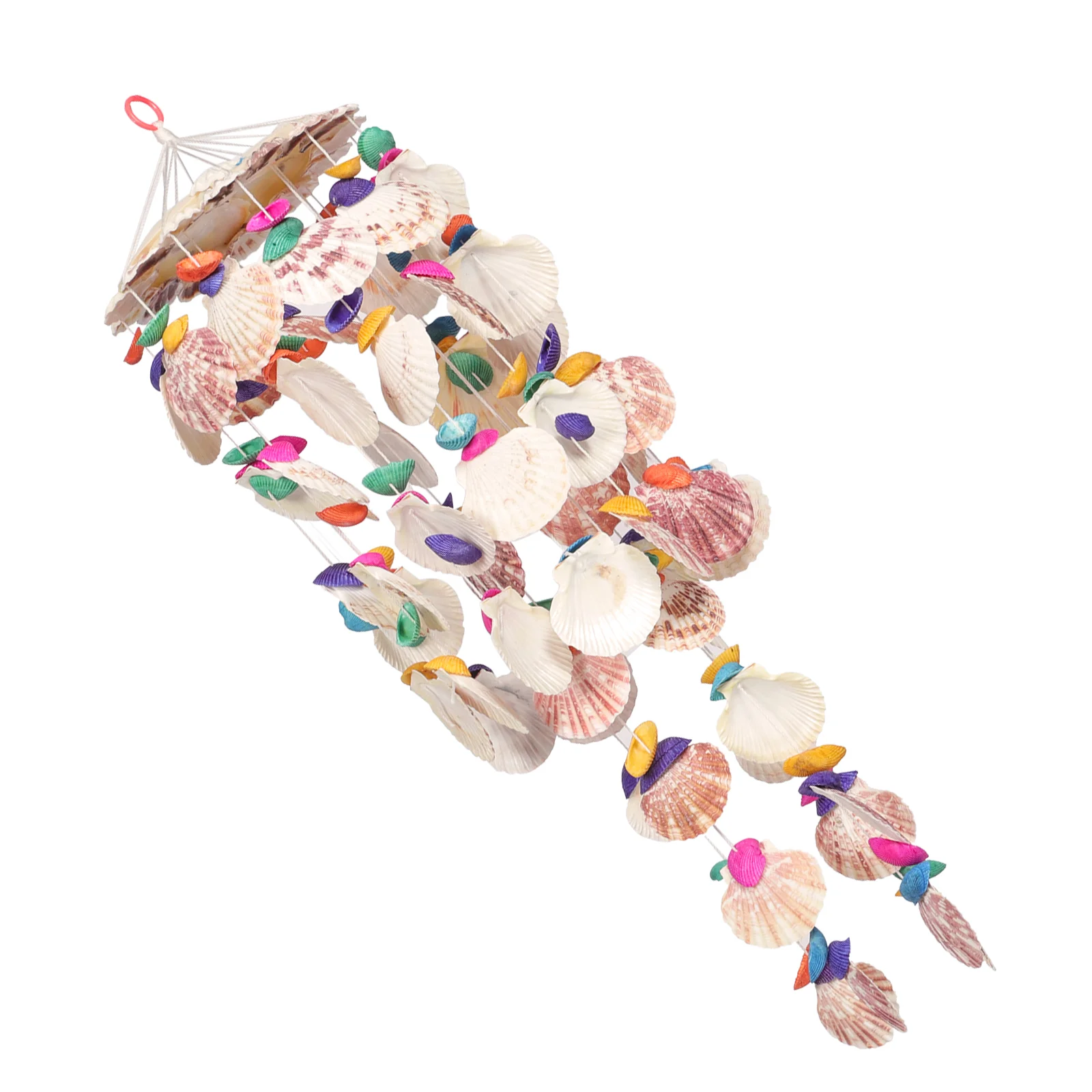 

Wind Chime Pendant Natural Seashell Chime Ornament Shell Wind Chime Decor Hanging Wind Chime