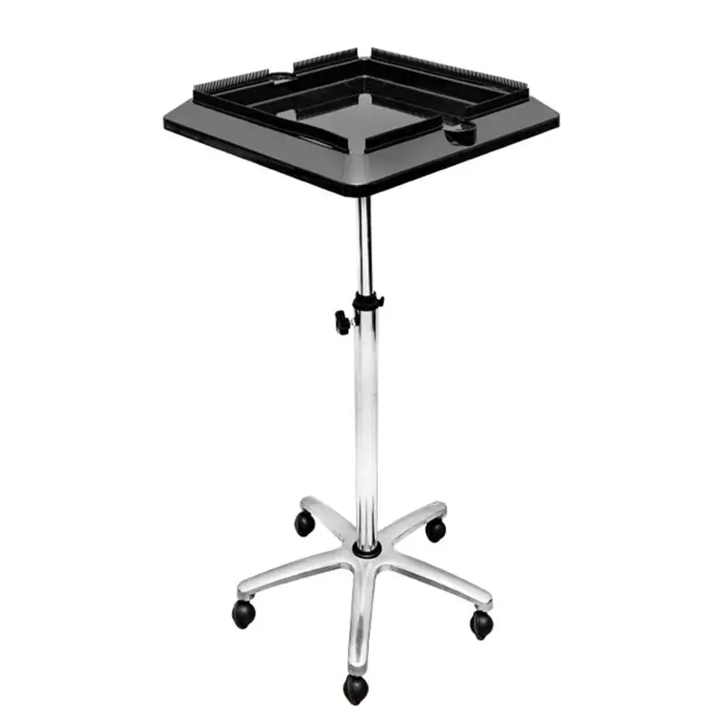 Hair Salon Instrument Tray W/Accessory Caddy Multi-purposeTray Station Adjustable Height Trolley Beauty Tool | Красота и здоровье