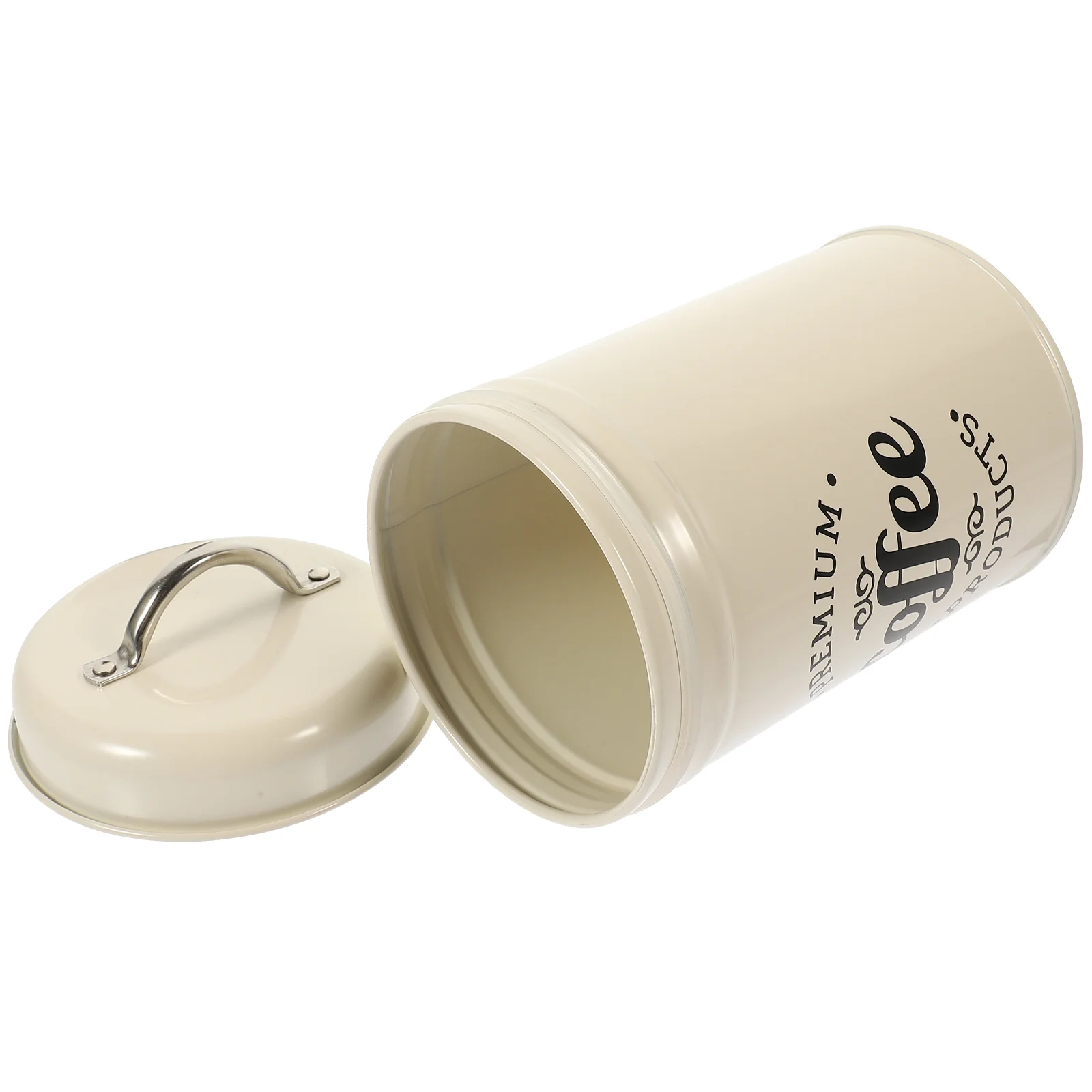 

Accessories Candy Tin Office Desktop Metal Tea Containers Iron Reusable Storage Canister Glass favors Coffee sugar jars