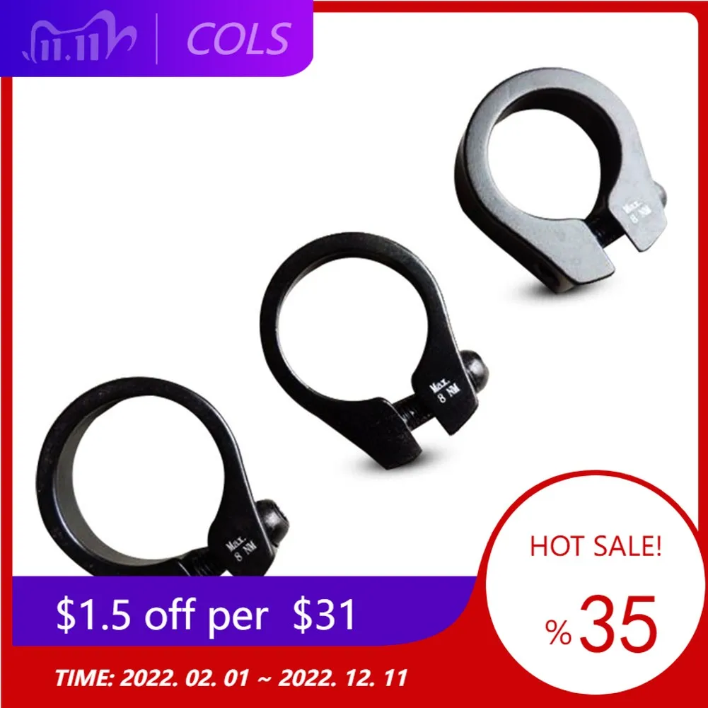 

25.4/31.8mm Bicycle Seatpost Clamp Lightweight Binder Seat Post MTB/fixie/road Seatpost Clamp Cycling Bike Accessories