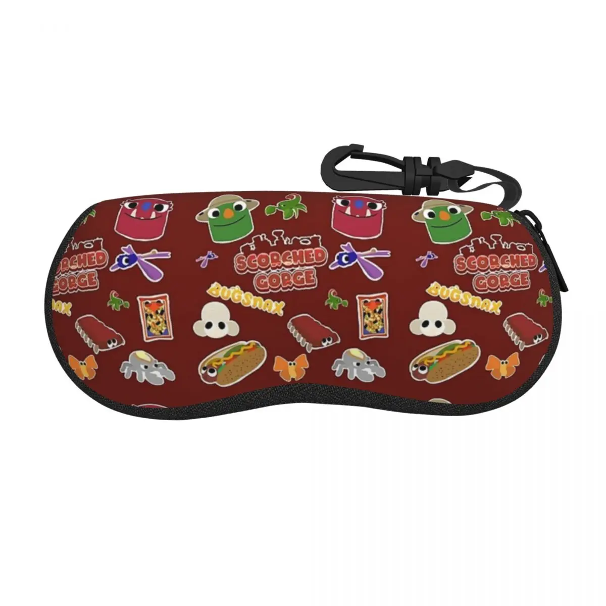 Багснакс фанат искусство скорлупы оболочка для очков портативный футляр