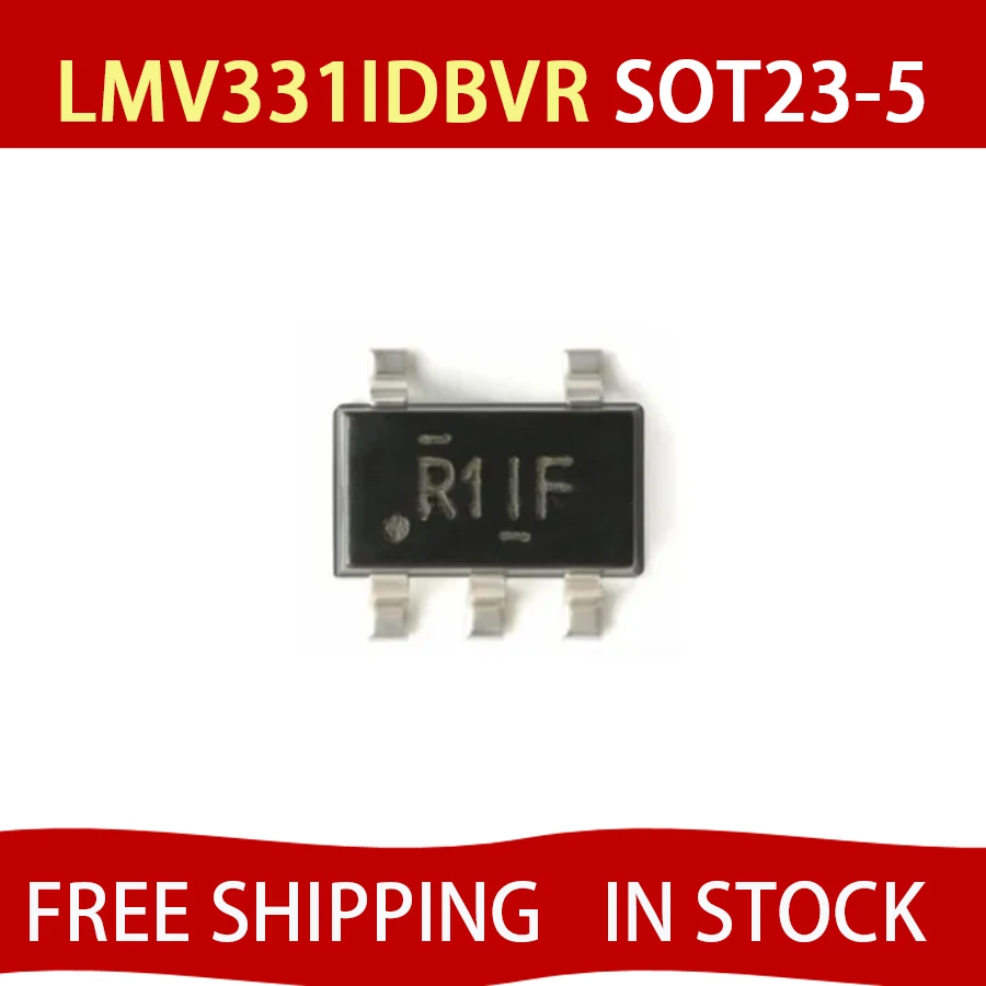 10 шт. LMV331IDBVR R1I SOT23-5 LMV331 SOT-23 односторонний общий низковольтный компаратор новый оригинальный Бесплатная доставка