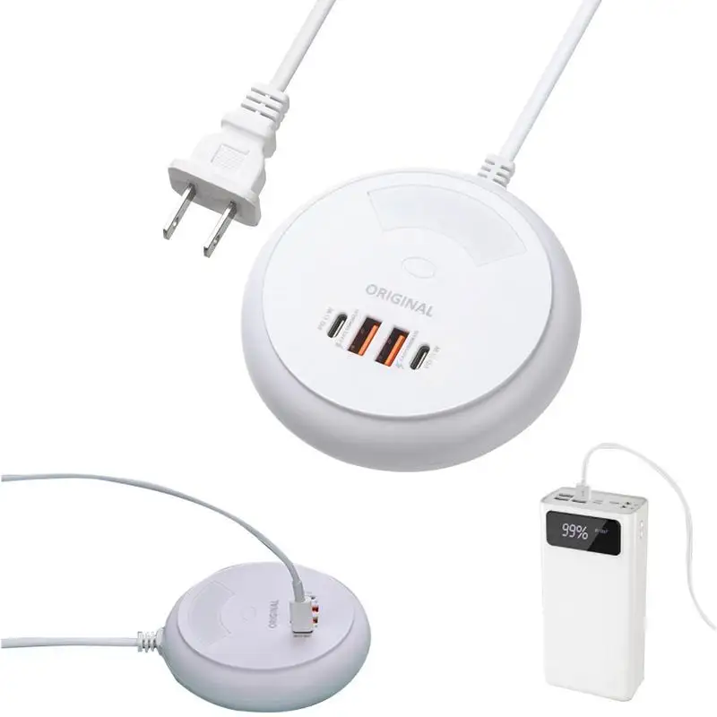 

Многофункциональная зарядная станция, компактное Сетевое зарядное устройство с 4 USB-портами и разъемом USB Type-C