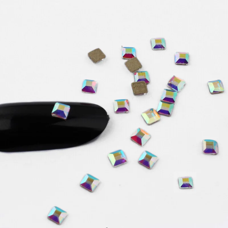 

10 шт., стразы для украшения ногтей, 2 мм, 3 мм, 4 мм