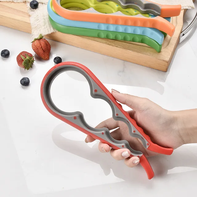4in1 Jar Openers Can Bottle Opener For Beer Wine Bottles 4