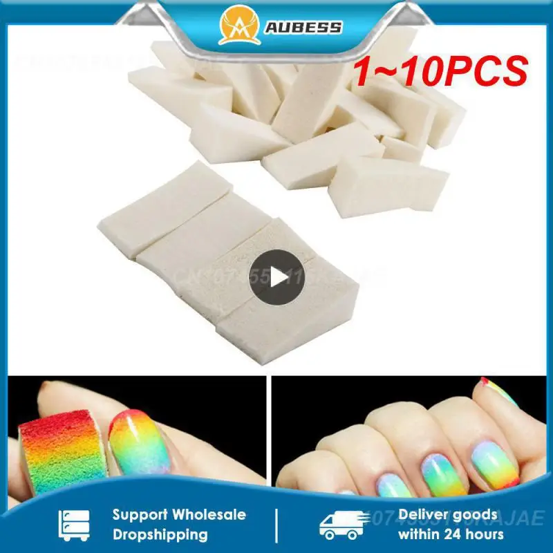 1-10 шт. мягкие губки для маникюра
