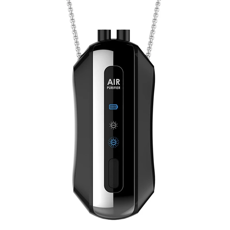 

160 Million Negative Ion Air Purifier Personal Wearable Mini Portable 700MAH Hanging Neck Air Purifier