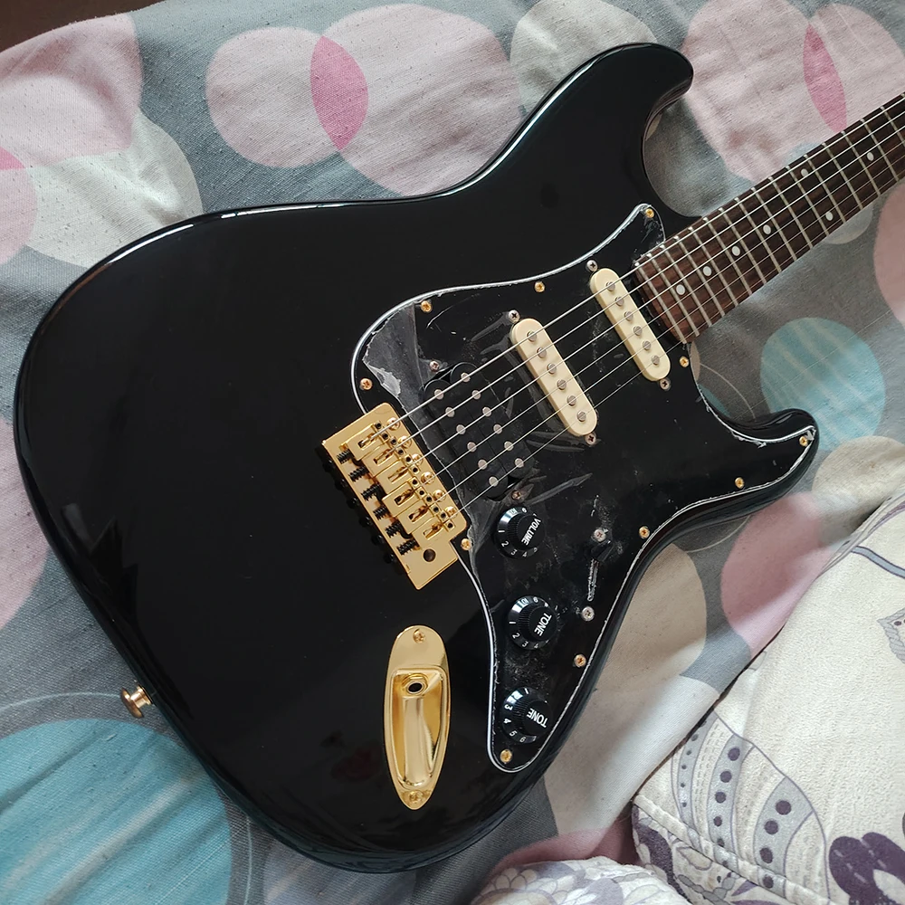 Электрогитара черная | AliExpress
