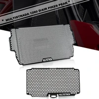 for ducati multistrada 1200 1200s enduro pro pikes peak motorcycle radiator guard grille protector cover oil cooler guard cover