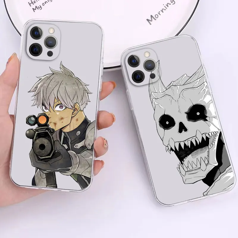

Japan Anime Kaiju No.8 Soft Silicone Phone Case Cover Shell for IPhone 11 12 13 Pro MAX XS Max XR 6s 7 8 Plus Transparent Cov