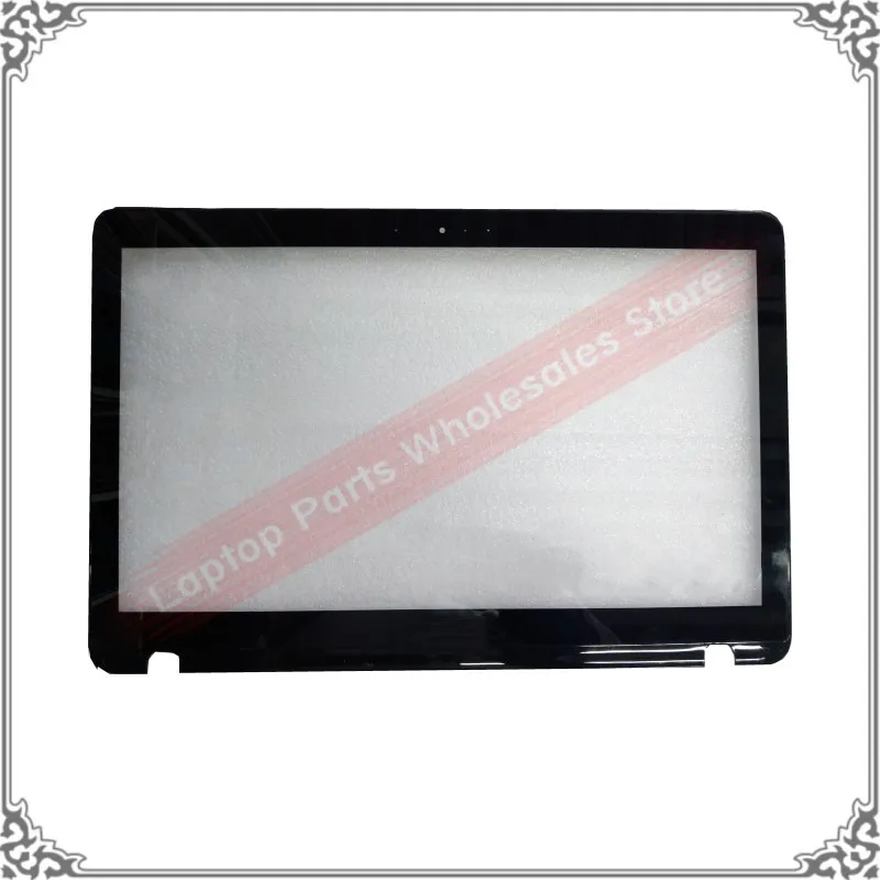 Оригинальное Сенсорное стекло для ноутбука с рамкой для Asus Q504 Q504U Q504UA Series 15,6 'ЖК-сенсорный экран панель дигитайзер Сенсорное стекло