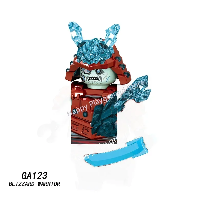 Сборные строительные блоки Zane Nya Lloyd Garmadon Arin