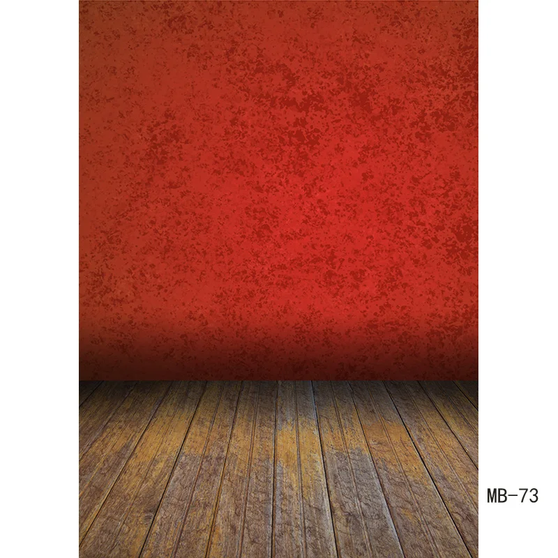 SHENGYONGBAO Vintage Gradient Photography Backdrops Props Brick Wall Wooden Floor Baby Portrait Photo Backgrounds MB-21