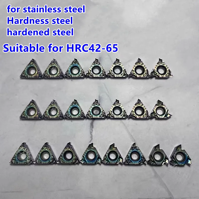 

High quality 16ER, 16IR male and female thread turning tools for HRC42-65, stainless steel Hardness steel hardened steel