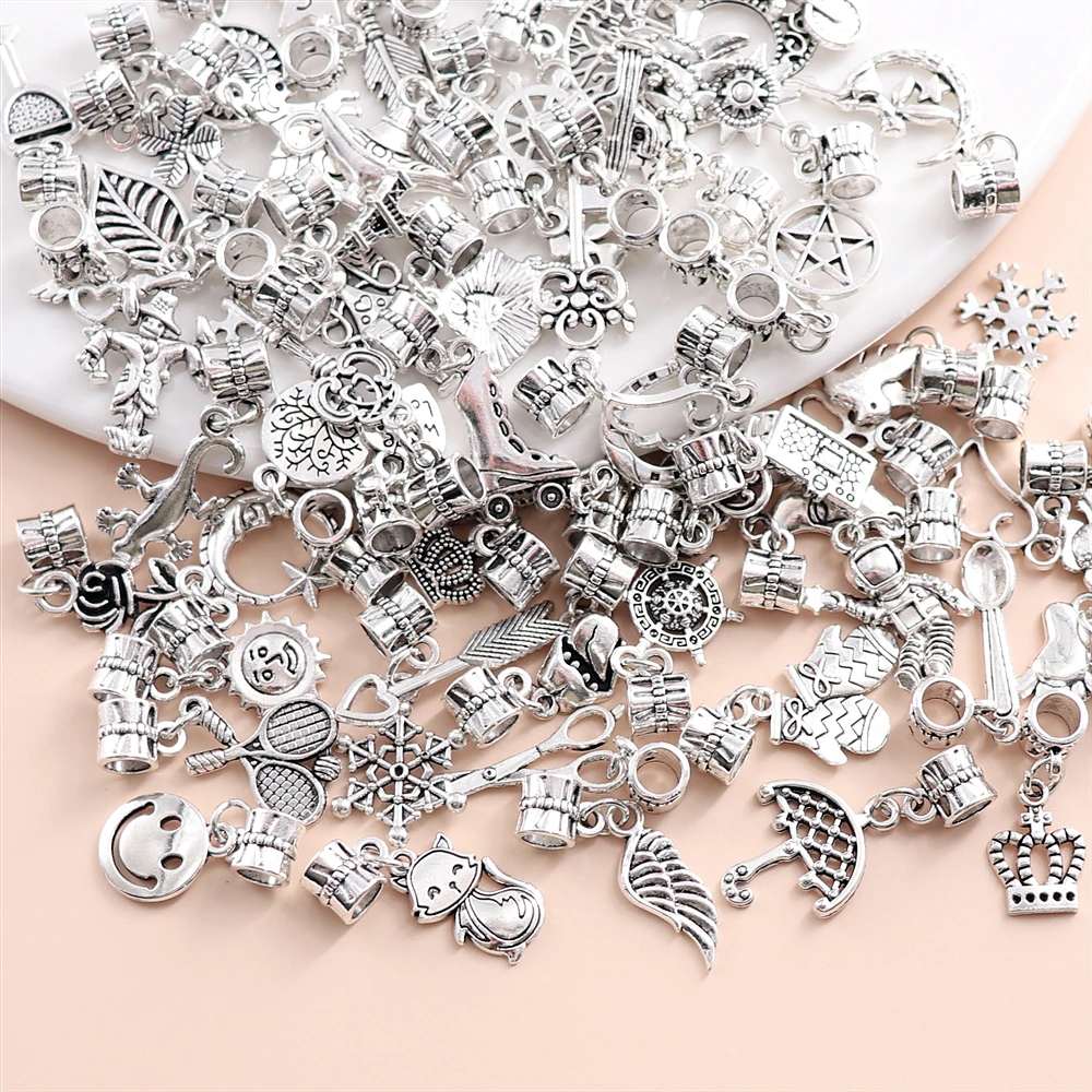 Изысканная Милая подвеска в стиле ретро браслет Пандоры сделай сам аксессуары