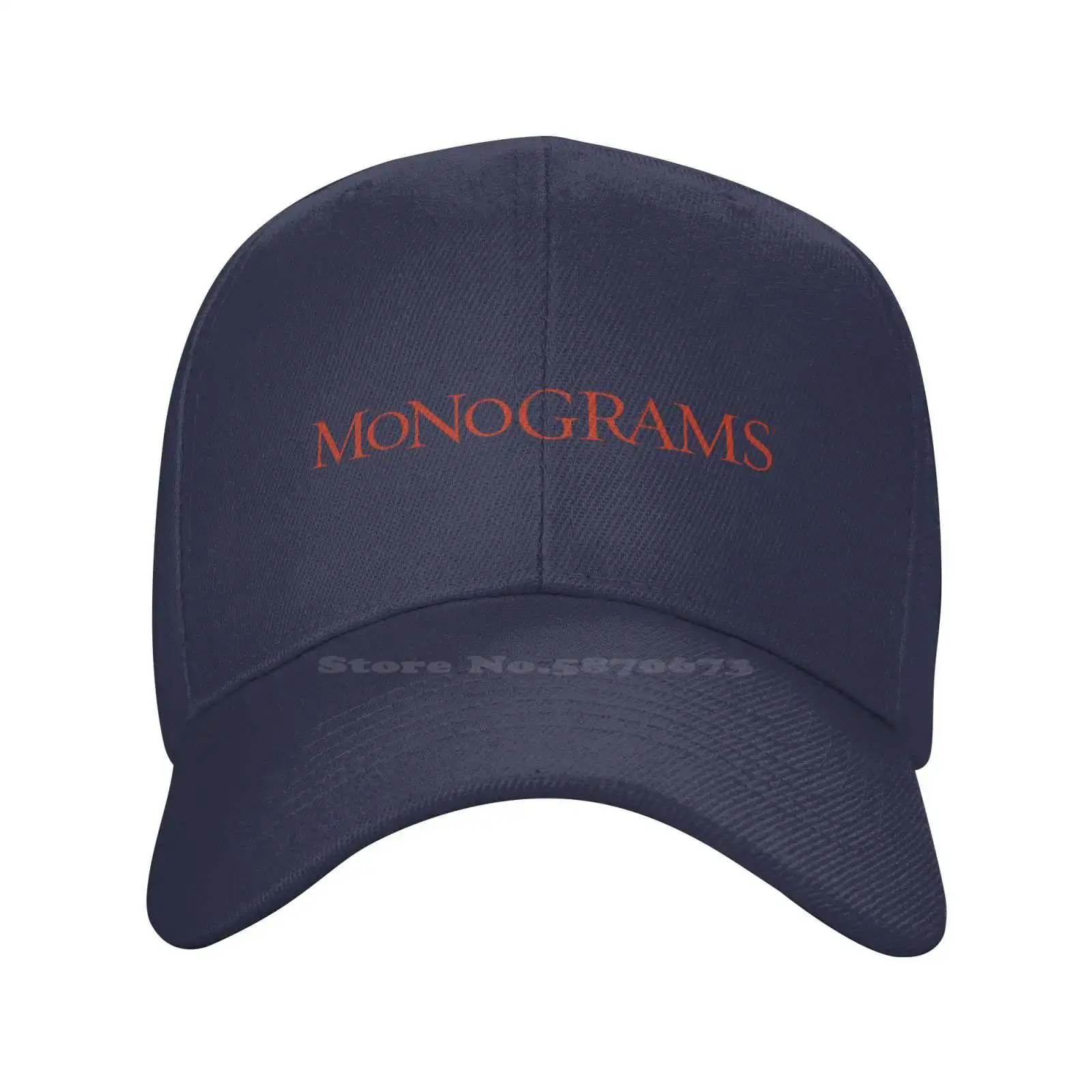 

Monograms Logo Print Graphic Casual Denim cap Knitted hat Baseball cap