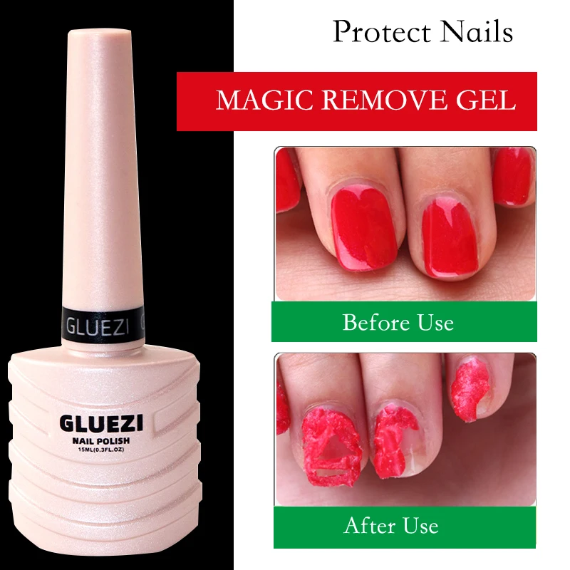 

15ML Magic Burst Nail Gel Remover Fast Clean Within 2-3 MINS Gel Nail Polish Remove Nail Primer Degreaser Manicure Tool 2022