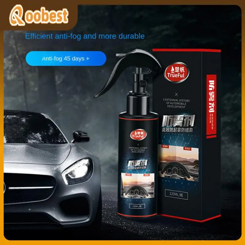 

Waterproof Automotive Anti Fog Agent 120ml Automotive Antifogging Agent Portable Coating Agent Durable Car Supplies