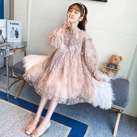girl dress%c2%a0kids skirts spring autumn cotton 2022 lasted flower girl dress party evening gown beach outdoor children clothing